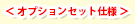 オプションセット仕様